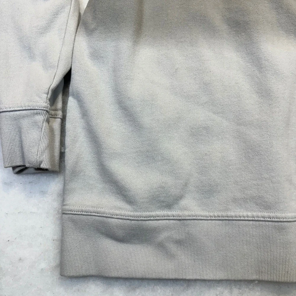 True Religion Ombre Pullover Mens 3XL Grey Streetwear Gradient Logo Sweatshirt